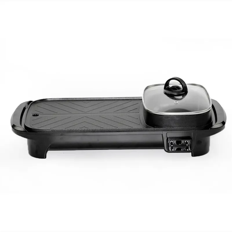 Plita electrica tip GRILL 2in1 cu oala incalzita ChefGrill®