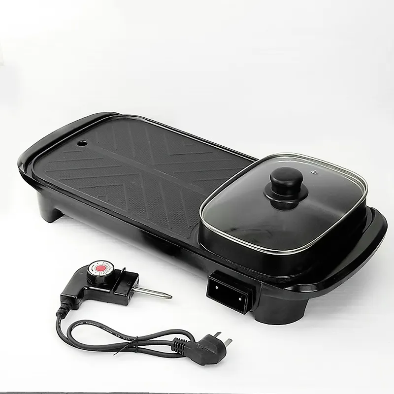Plita electrica tip GRILL 2in1 cu oala incalzita ChefGrill®