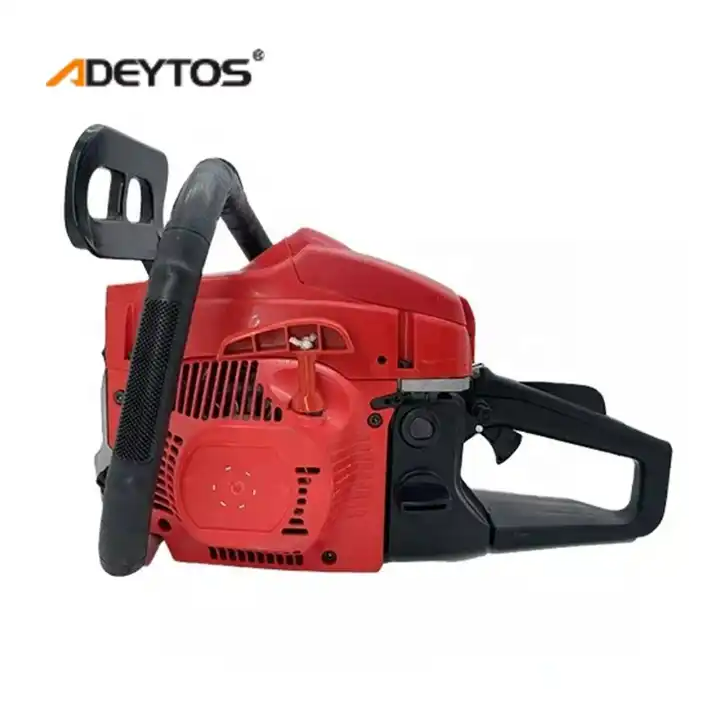 PACHET PROMO: Drujba de mana pe benzina DEYTOS 5200, 3 CP, 2.2KW + 3 lanturi + 2 lame + 1 bujie rezerva + 1l Ulei Ungere + 0,5l Ulei Amestec