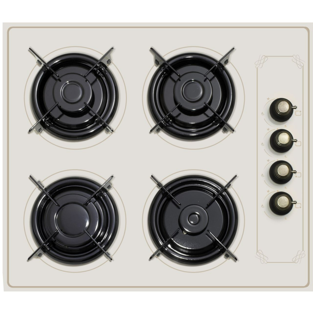 Pachet incorporabil Rustic, Cuptor electric Hausberg HB-8050, Clasa A, 57l, Ventilatie, Bej + Plita Incorporabila HB-570, 4 arzatoare, Gaz, Sticla + Hota decorativa HB-1500, 60cm, Filtru din aluminiu, Bej