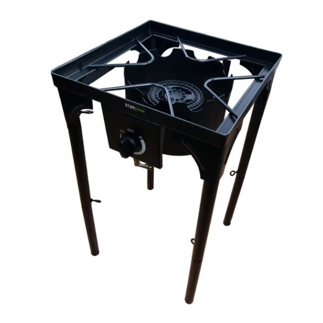 Pirostrie PROCook reglabila pe inaltime (45-77cm) cu arzator de MARE putere