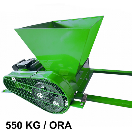 Zdrobitor struguri electric MX700, motor 3Kw, 550Kg pe ora