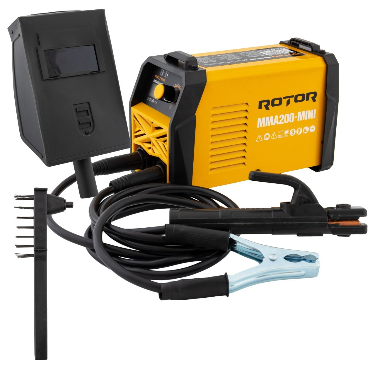 MEGA Pachet: Drujba pe Benzina Motoyama Japan 8.5CP + Invertor de Sudura LCD Color Rotor MMA200-MIN