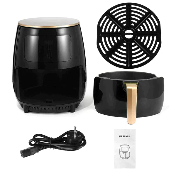 🔥LICHIDARE DE STOC🔥Friteuza fara Ulei cu aer cald, 2400 W, Functie de Coacere, 6l, Sony Max, LCD