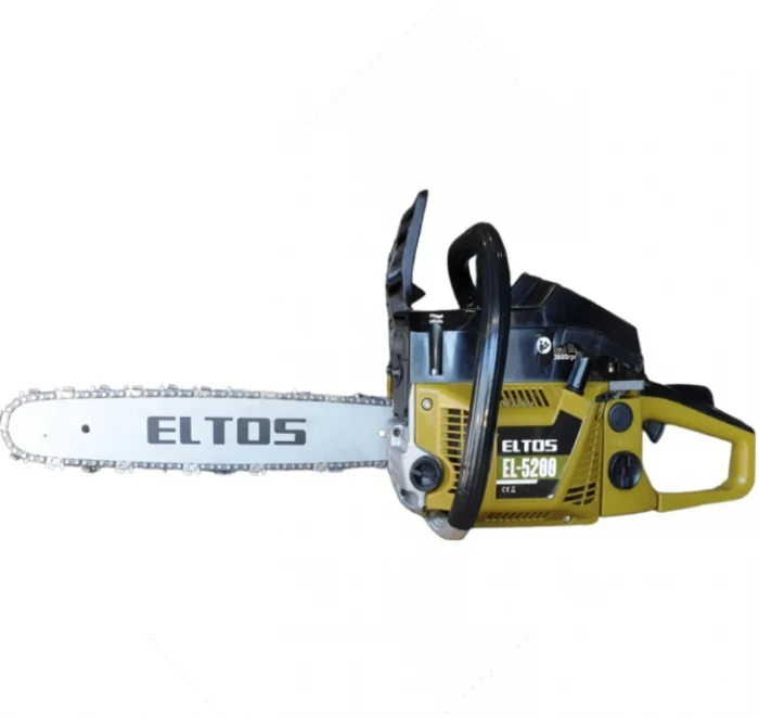 Drujba de mana pe benzina ELTOS E-5200, 4.9 CP, 3400 RPM + CADOU 3 sticlute de ulei amestec