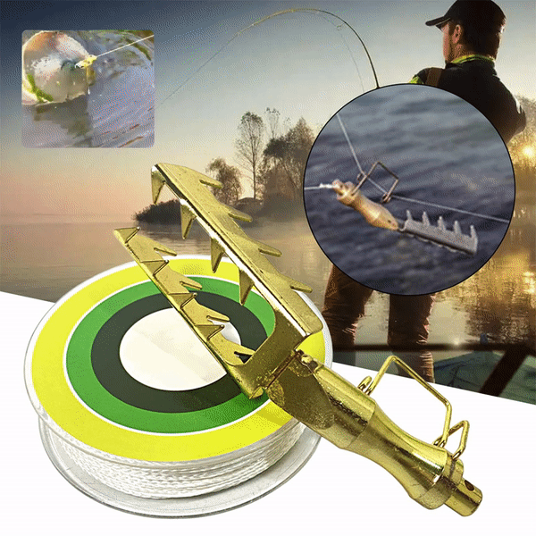 Set recuperator montura T-Bait + rola linie impletita de salvare