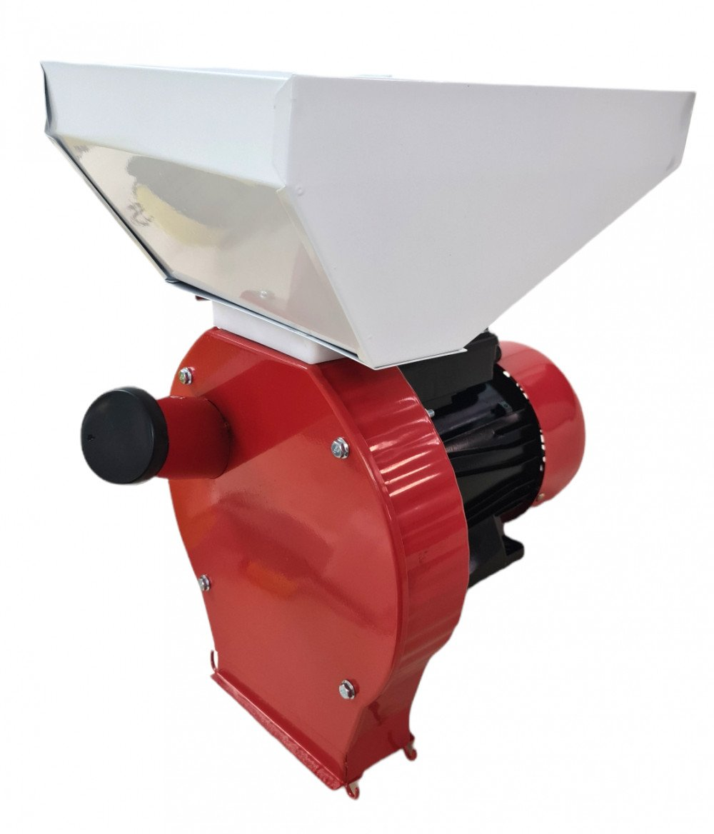 Pachet PROMO: Moara Electrica Elefant 3900W (250kg/h) pentru cereale si stiuleti cu 20 de ciocanele + 4 SITE + Razatoare pentru moara