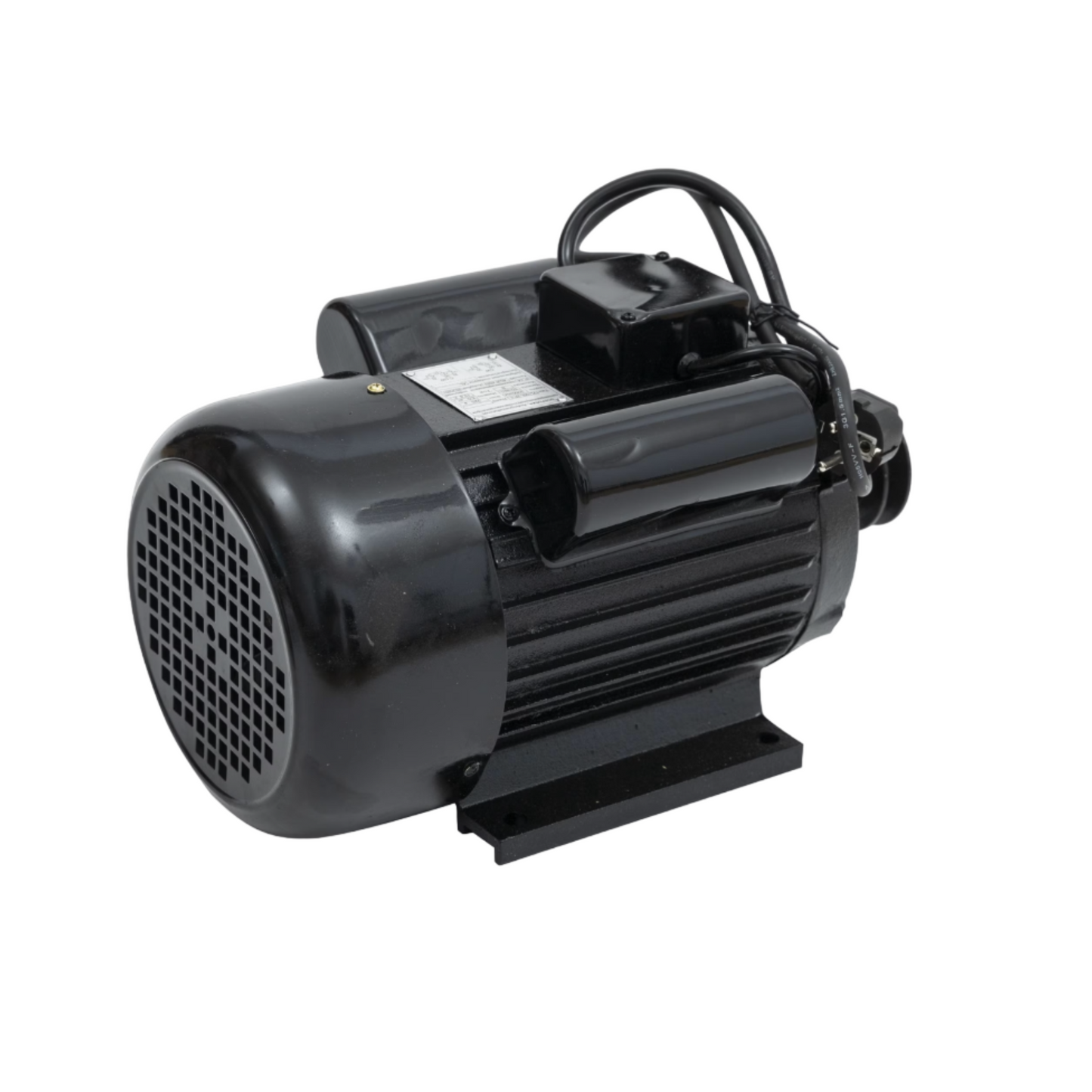 Motor electric rusesc monofazat, 3Kw, 3000rpm, 2 condensatori, corp fonta