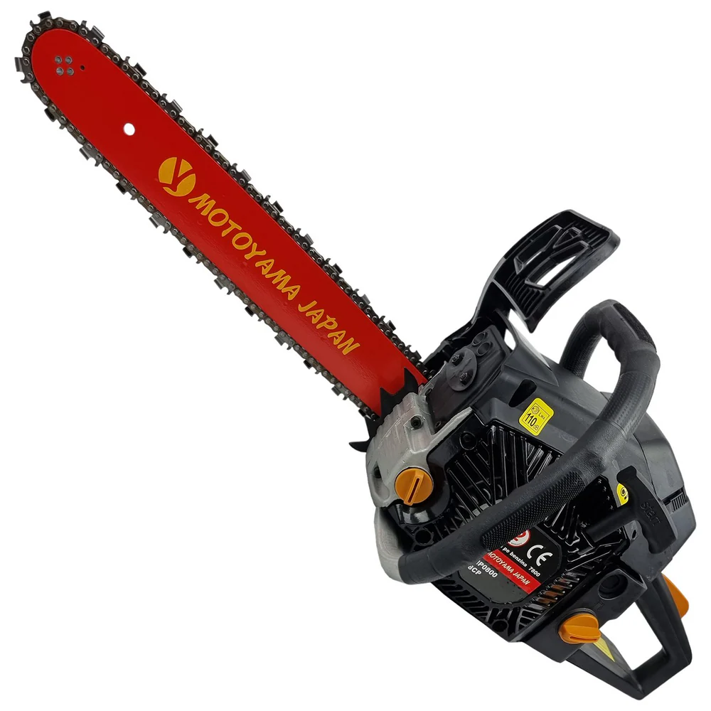 MEGA Pachet: Drujba pe Benzina Motoyama Japan 8.5CP + Invertor de Sudura LCD Color Rotor MMA200-MIN