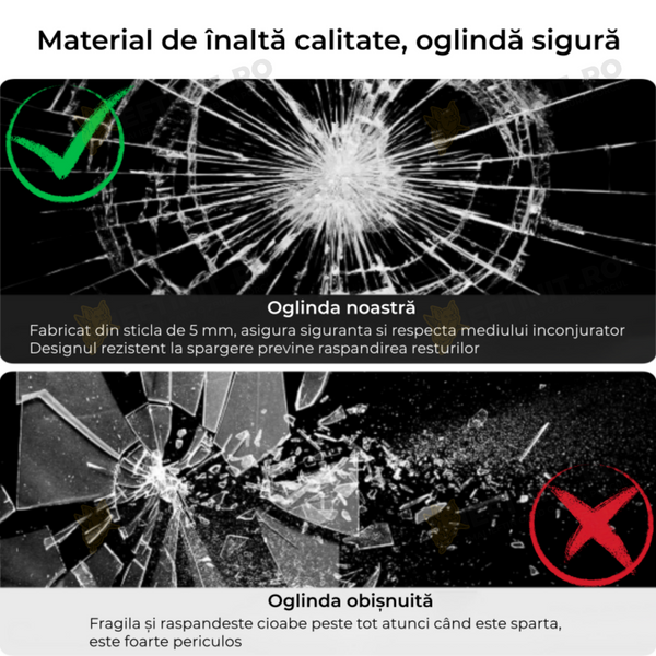 Oglinda LED Odin Rotunda 60cm Functie Dezaburire si Touch OD016