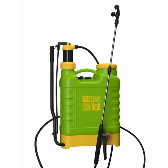 Pompa de stropit manuala ProCraft de 16 litri cu 2 tipuri de pulverizare