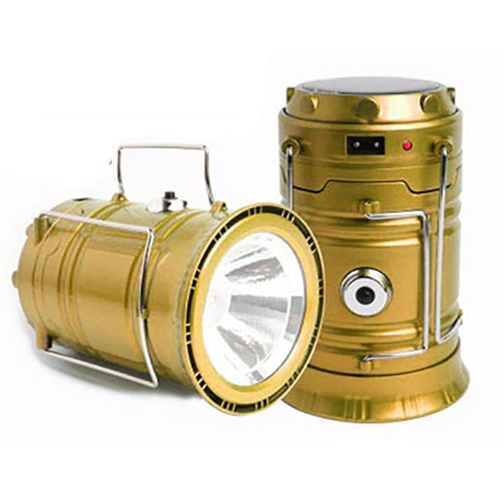 1+1 GRATIS: Lampa tip felinar MagicMist cu incarcare SOLARA si funcție de BATERIE EXTERNA