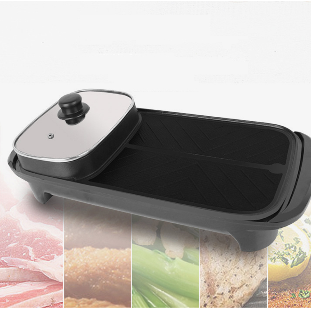 Plita electrica tip GRILL 2in1 cu oala incalzita ChefGrill®