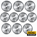 SET 10 X Disc Vidia nr. 9 pentru Motocoasă 255mm 40T – Pentru Iarbă și Arbuști