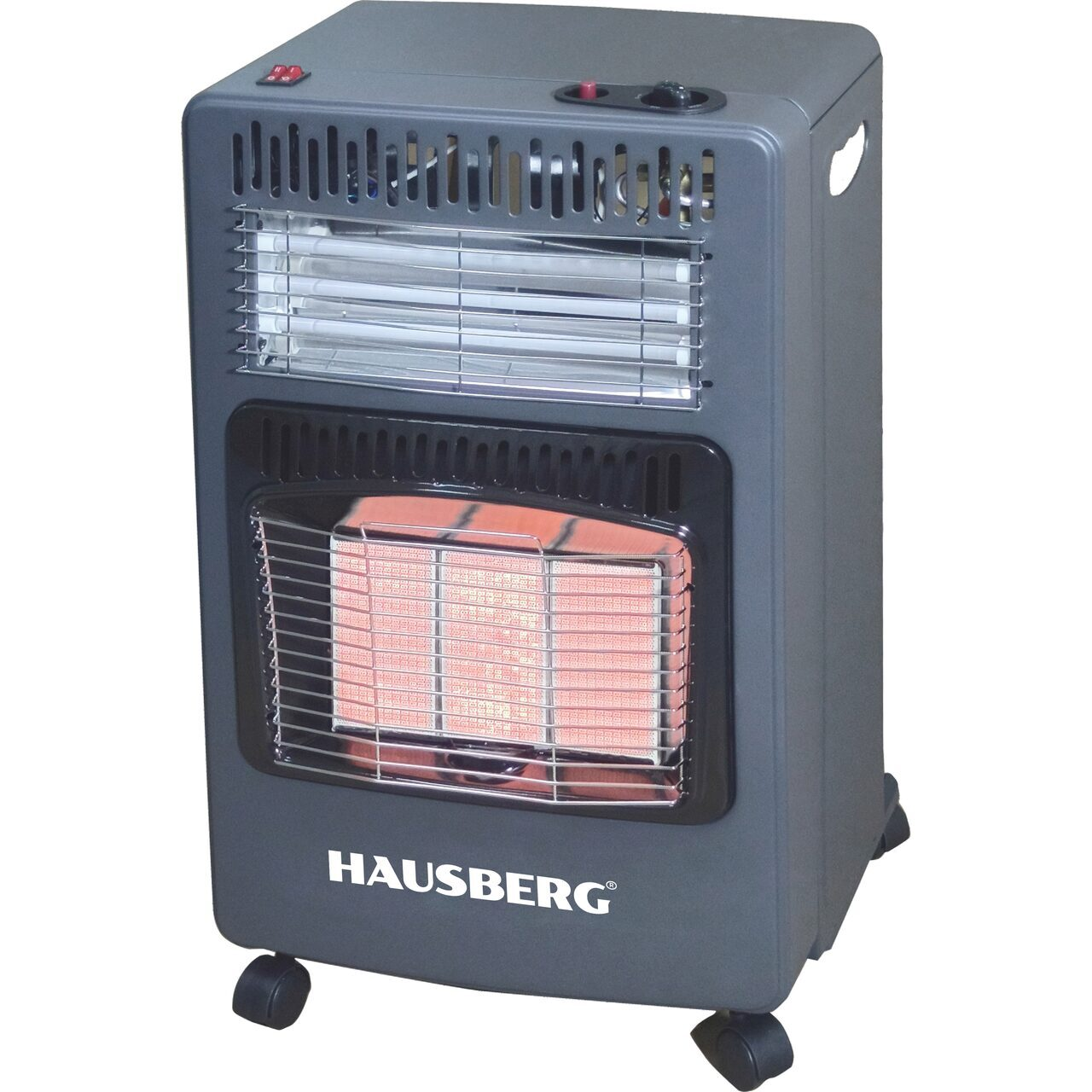 Pachet PROMO: Soba 2in1 pe GAZ si ELECTRICA de 4,20 KW cu 3 trepte de putere + CADOU Regulator GPL si Furtul GPL