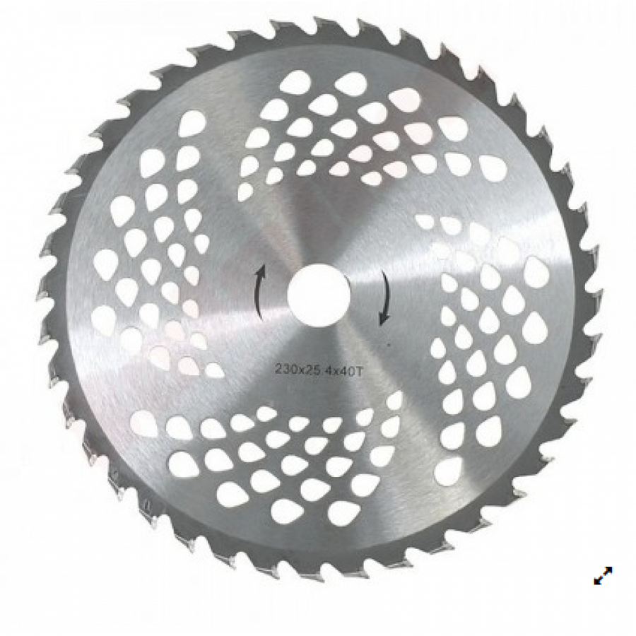 Disc Vidia nr. 9 pentru Motocoasă 255mm 40T – Pentru Iarbă și Arbuști
