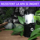 1+1 GRATIS: Lampa tip felinar MagicMist cu incarcare SOLARA si funcție de BATERIE EXTERNA