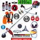MEGA PACHET cu 16 ACCESORII: Motocoasa Craft-Tec 6100 Ultra cu EasyStart de 8.1CP