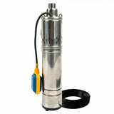 Pompa Apa Submersibila Craft-tec Aqua Master CABLU 20M, 1500W, CU PLUTITOR Melc Inox, 4QGD, 160m inaltime, 5000l/h, IP68 MX2440