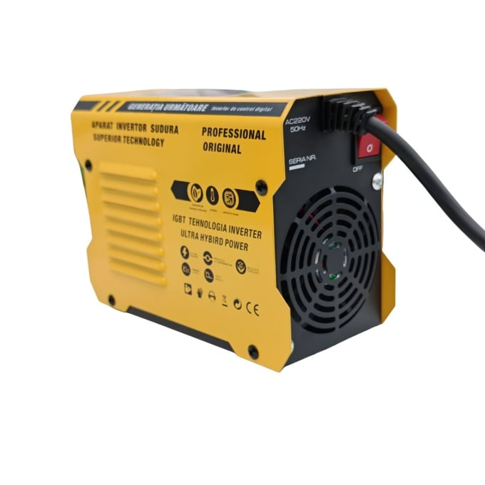 Aparat de sudura tip Invertor 494A, reglaj, afisaj digital, ventilat, 1.6-4mm, Next Generation - URAL MASH PROFESSIONAL CMP1694