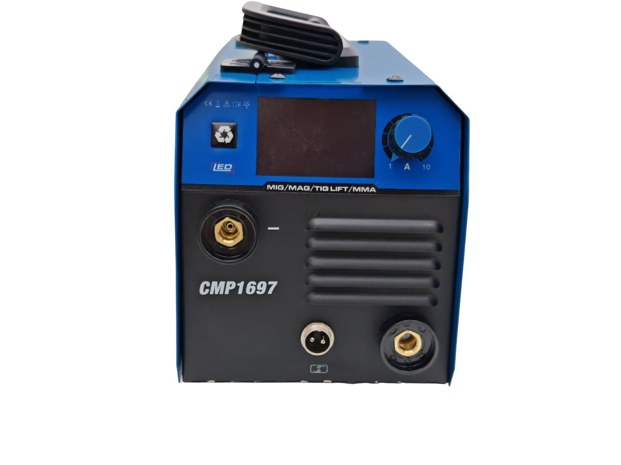 Aparat de sudura tip Invertor cu sarma 495A, MMA/MIG/MAG (TIG LIFT optional) afisaj digital, ventilat, URAL MASH IGBT TEHNOLOGY ULTRA HYBRID POWER, CMP1697