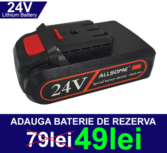 Baterie de Rezerva pentru Mini Drujba de 24V