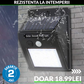 Lampa Solara ULTRA 20 LED cu senzor miscare si rezistenta la apa