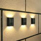 Set 10 Lampi Solare Decorative cu Lumini Sus-Jos stil SCANDINAV